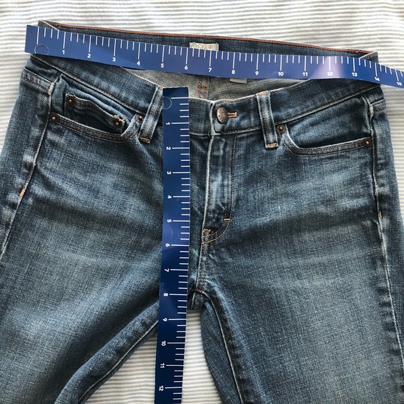 J CREW Factory Washed Boot Cut Jeans - Picture 7 of 9